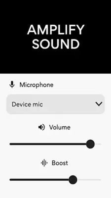 Microphone Amplifier android App screenshot 3